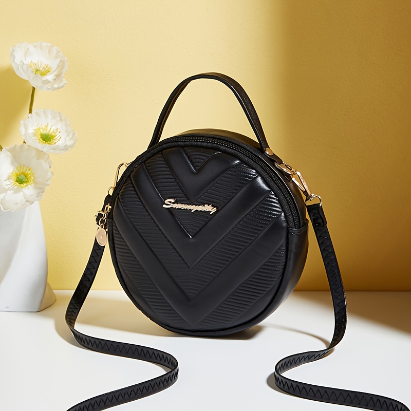Damesmode geweven mini-handtas - Top Handle Structured recensie en prijs