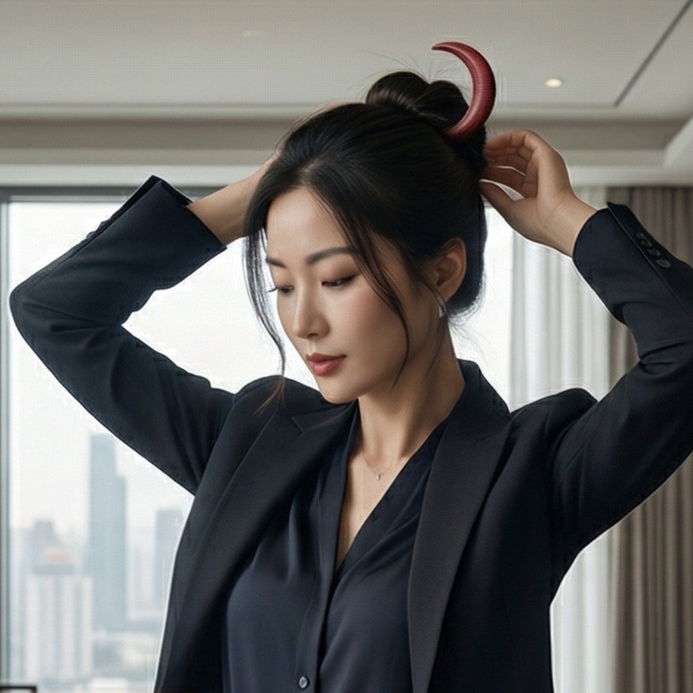 Mode elegante halvemaanvormige - Half Moon Crescent recensie en prijs