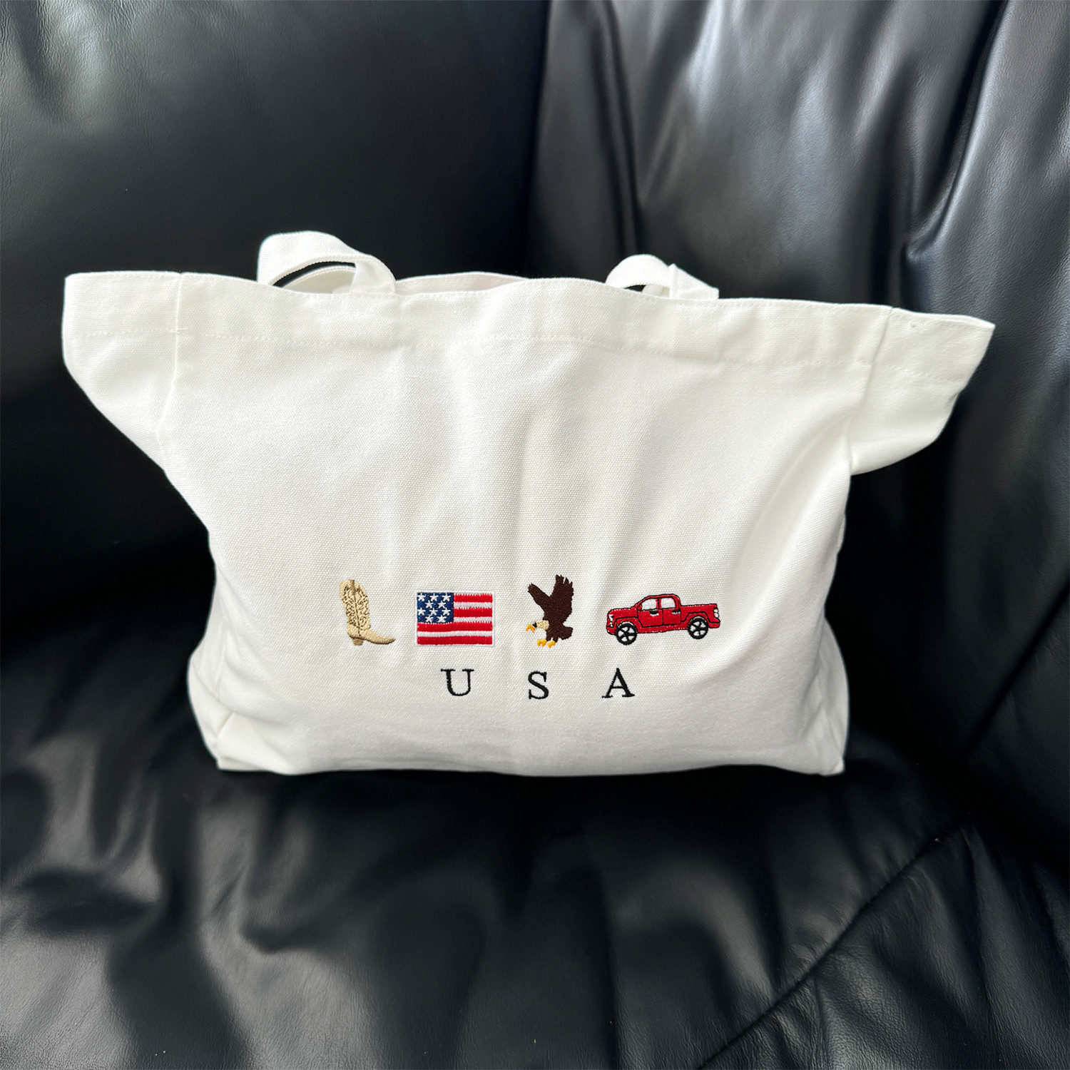 Usa Pictogrammen Geborduurd Wi - Women Bags Ck recensie en prijs