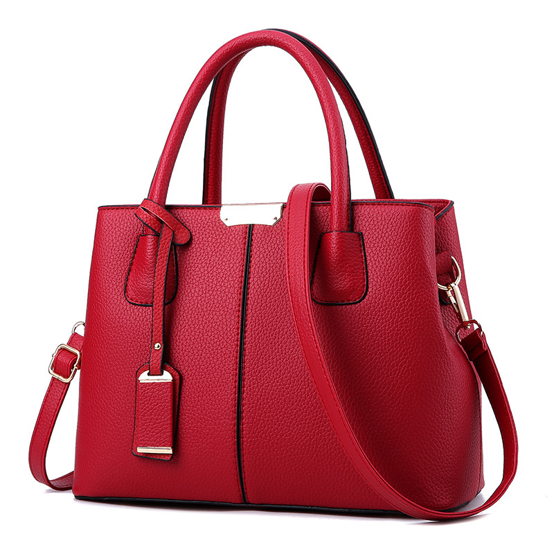 PU-lederen tas met handvat aan - Top Handle Structured recensie en prijs